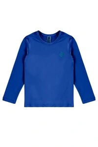 Camiseta manga longa praia em malha uv fps+50 Up Baby