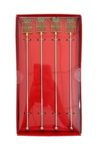 Kit misturador bebida c/ corpo metal detalhe zinco Kwi