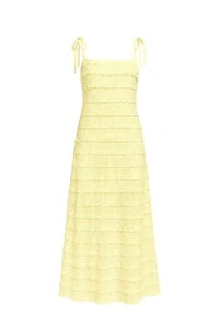 Vestido longo c/ renda Kwi