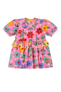 Vestido em cotton Up Baby