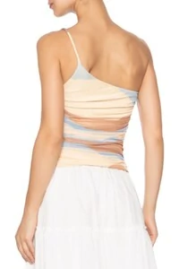 Blusa ombro só tule estampa oceano Dress to