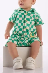 Macaquinho em viscolinho Três e Já