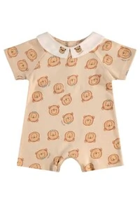 Macaquinho manga curta em suedine Up Baby