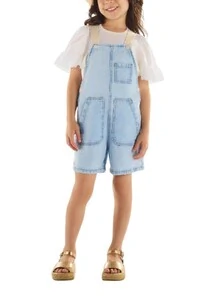 Jardineira jeans unissex Up Baby