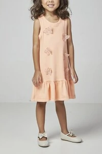 Vestido infantil borboleta Luluzinha