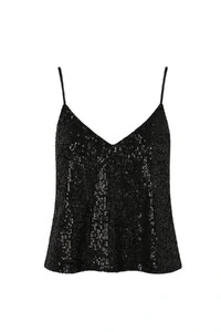 Blusa alça em paetê Kwi