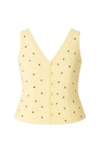 Blusa vintage botões Kwi