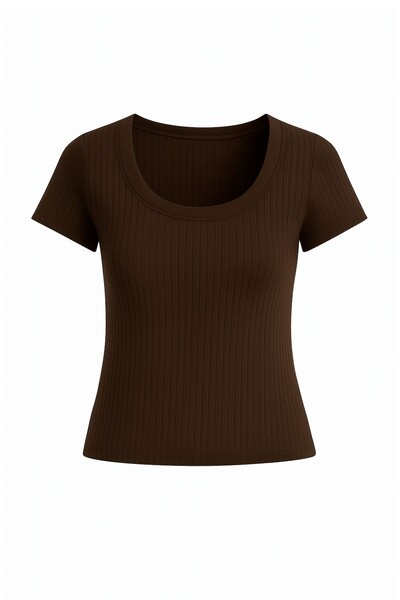 Foto Blusa baby look canelada feminina Kwi