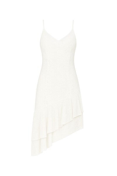 Foto Vestido renda assimetrico Kwi