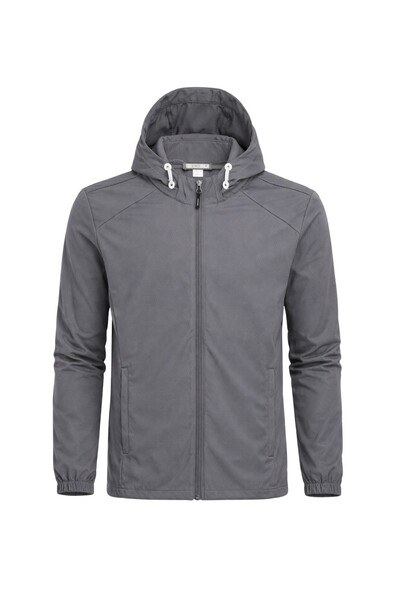 Foto Jaqueta esportiva masculina com capuz removível Kwi