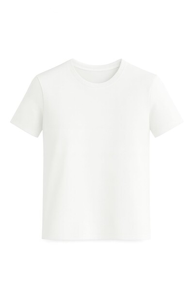 FotoCamiseta basica gola careca Kwi