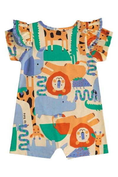 FotoMacaquinho manga curta em meia malha Up Baby