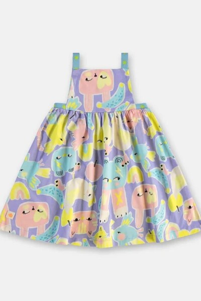 FotoVestido alça em meia malha digital Três e Já