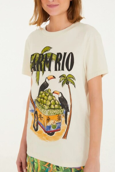 Foto Tshirt fit farm rio coco gelado Farm