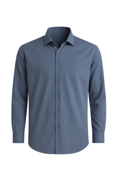 Foto Camisa social masculina manga longa Zafferano