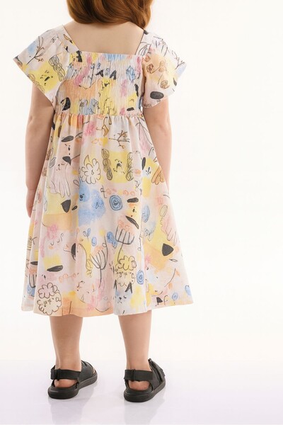FotoVestido sem manga em viscolinho Três E Já