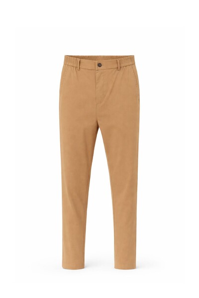 Foto Calça masculina slim com cós elástico Kwi