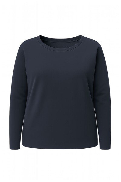 Foto Blusa térmica fleece feminina plus size Kwi