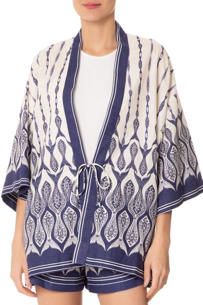 Foto Kimono peixe correnteza Farm