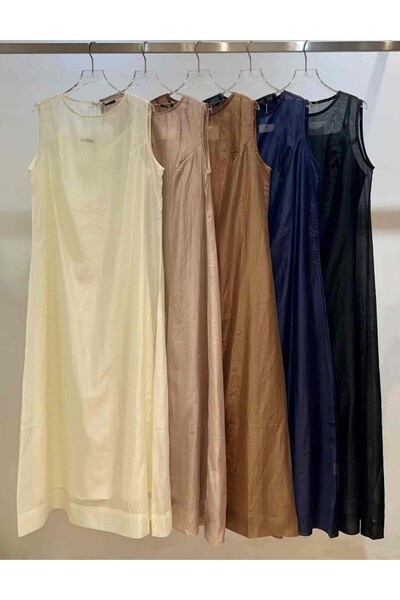 FotoVestido midi liocel Kwi