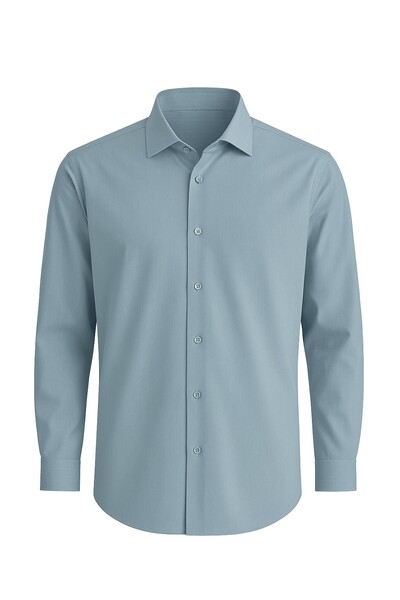 Foto Camisa social masculina manga longa Zafferano