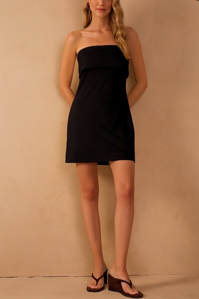 Foto Vestido curto malha alfaiataria Dress to