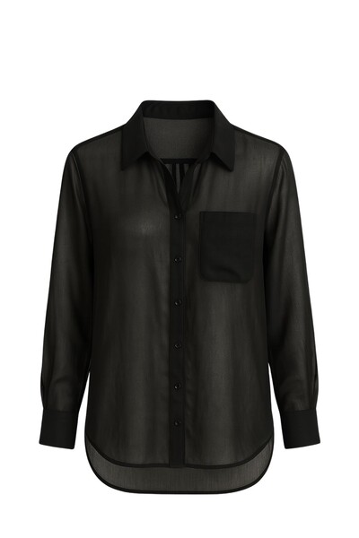 Foto Camisa com transparência Kwi