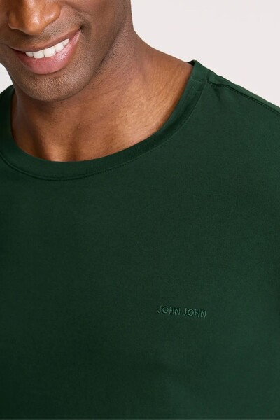 FotoCamiseta Slim Fit John Soft Verde John John