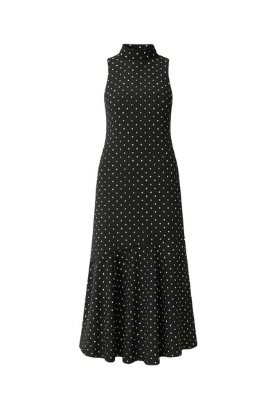 Foto Vestido de bolinhas gola alta Kwi