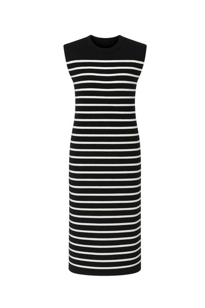 Foto Vestido regata cashmere listrado Kwi
