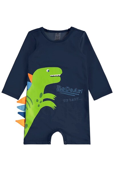 Foto Macaquinho manga longa em malha uv fps+50 Up Baby