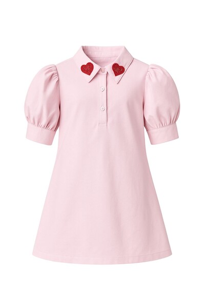 FotoVestido infantil com manga bufante Luluzinha