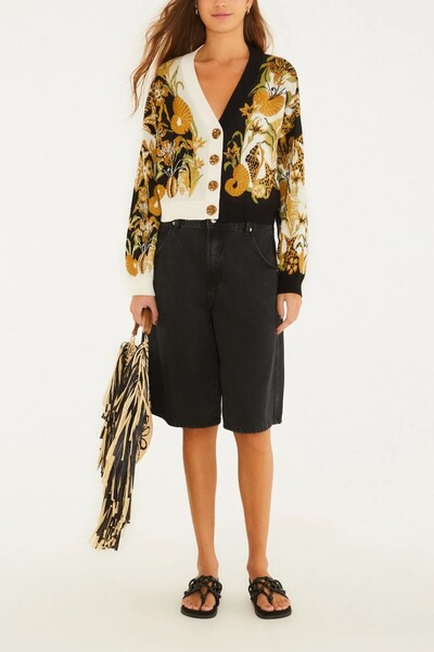 Foto Bermuda black jeans Farm