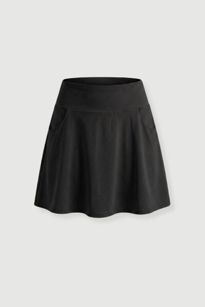 Foto Short saia fitness cintura alta com bolsos laterais Kwi