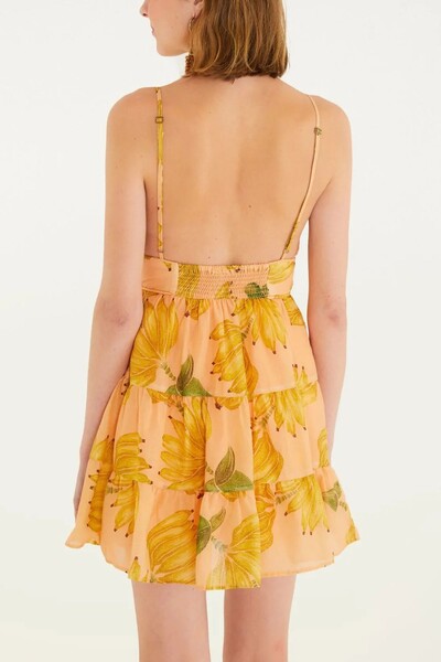 FotoVestido curto banana prata Farm