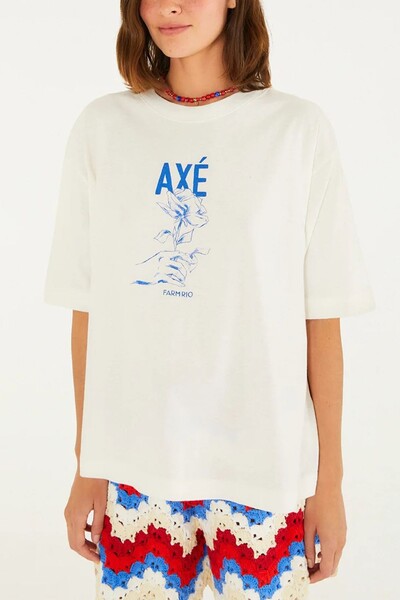 Foto Tshirt ampla axé edição especial com caixa de presente Farm