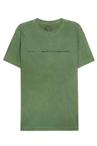 Foto T-shirt slim stone caiçara Osklen