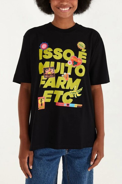 Foto T shirt ipanema muito farm etc Farm