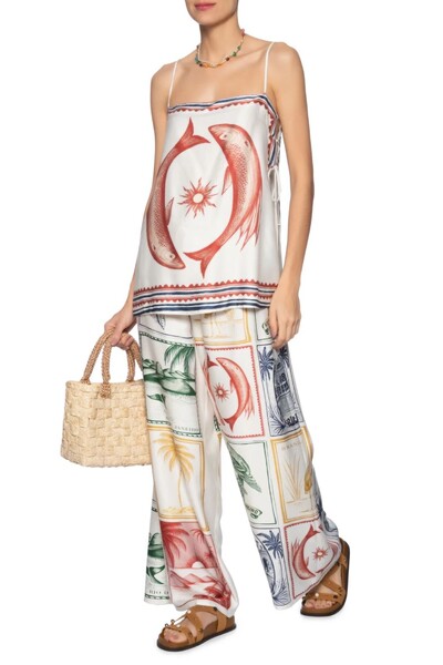 Foto Calça pantalona brasil vintage Farm