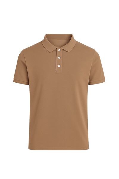 Foto Camisa polo masculina em malha Kwi
