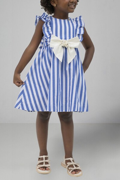 Foto Vestido infantil listrado Luluzinha