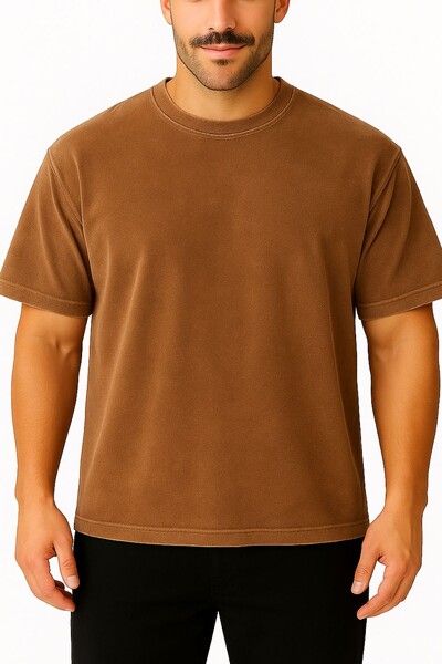 Foto Camiseta estonada básica masculina Kwi