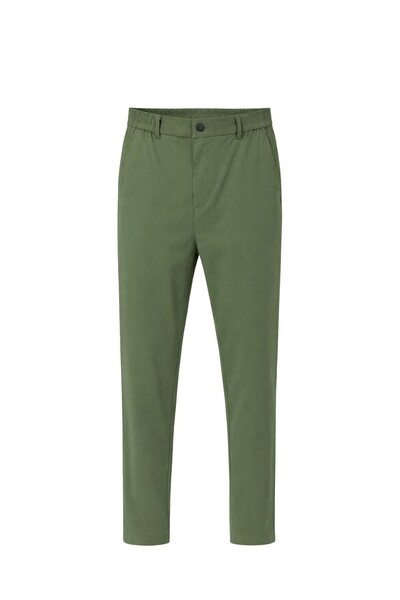 Foto Calça masculina slim com cós elástico Kwi