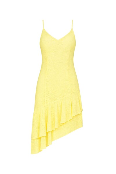 Foto Vestido renda assimetrico Kwi