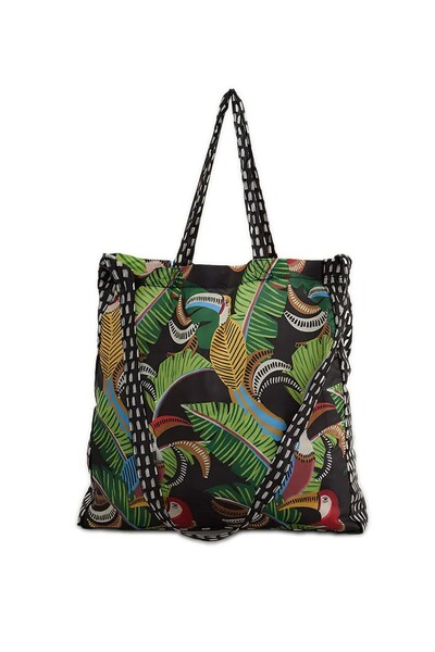 Foto Sacolinha me leva tucanos e folhagens Farm