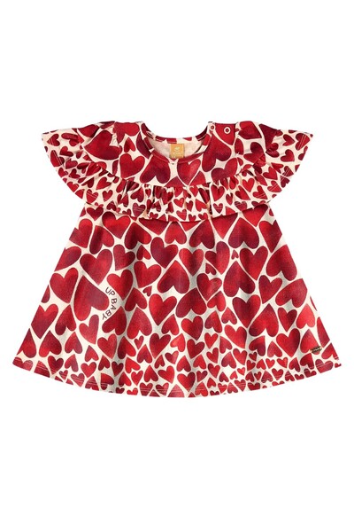 Foto Vestido com faixa em cotton Up Baby