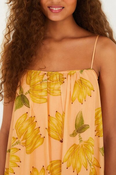 FotoVestido longo banana prata Farm