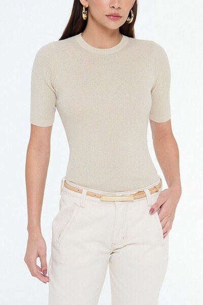 Foto Blusa de tricot com lurex Animale Jeans