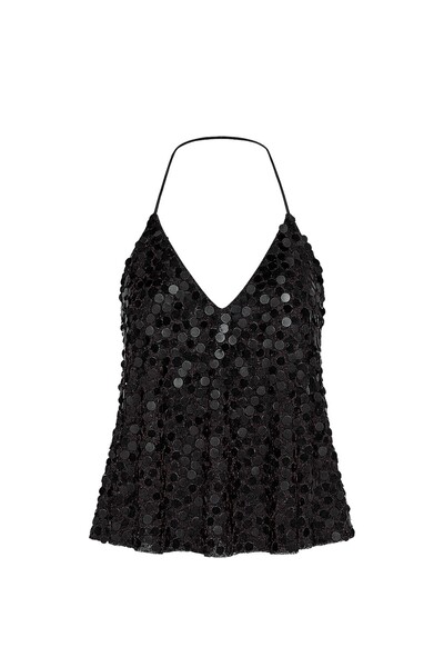 Foto Blusa alça paetê médio Kwi