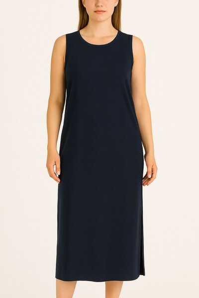 FotoVestido midi regata Kwi